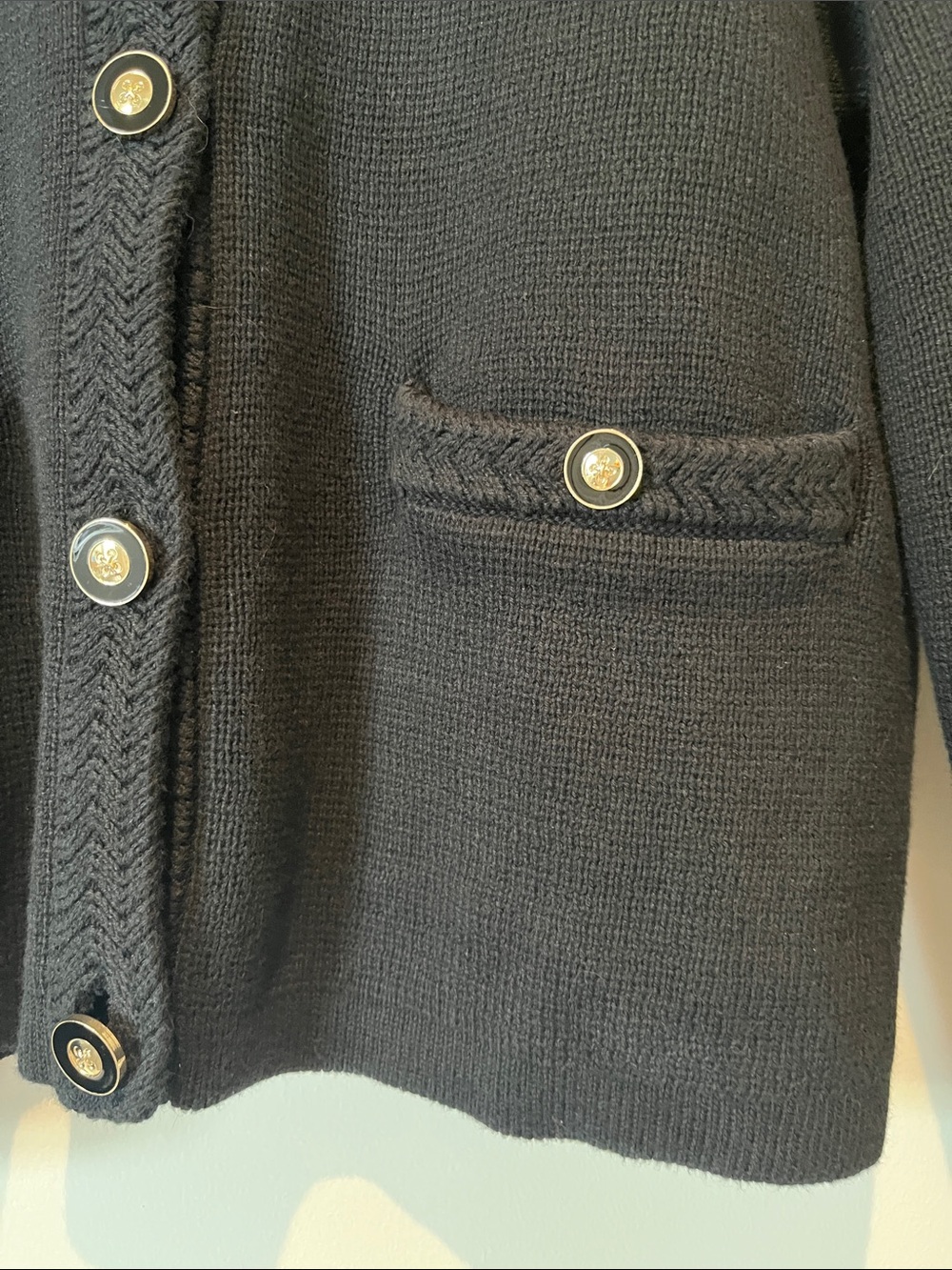 NWT J.Crew Factory | Lady cardigan jacket | Black | Size M - Picture 5 of 9